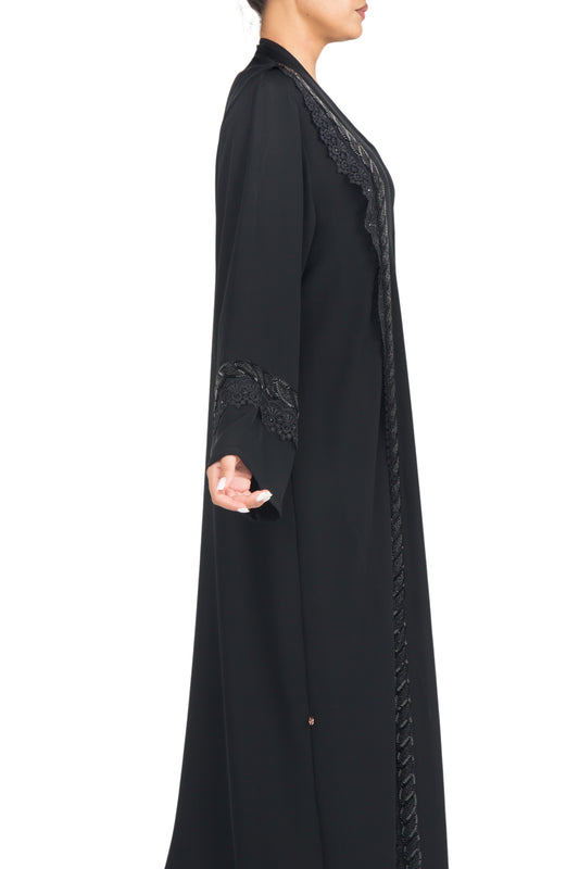 Embroidered Abaya | AF-50039-ABY-E