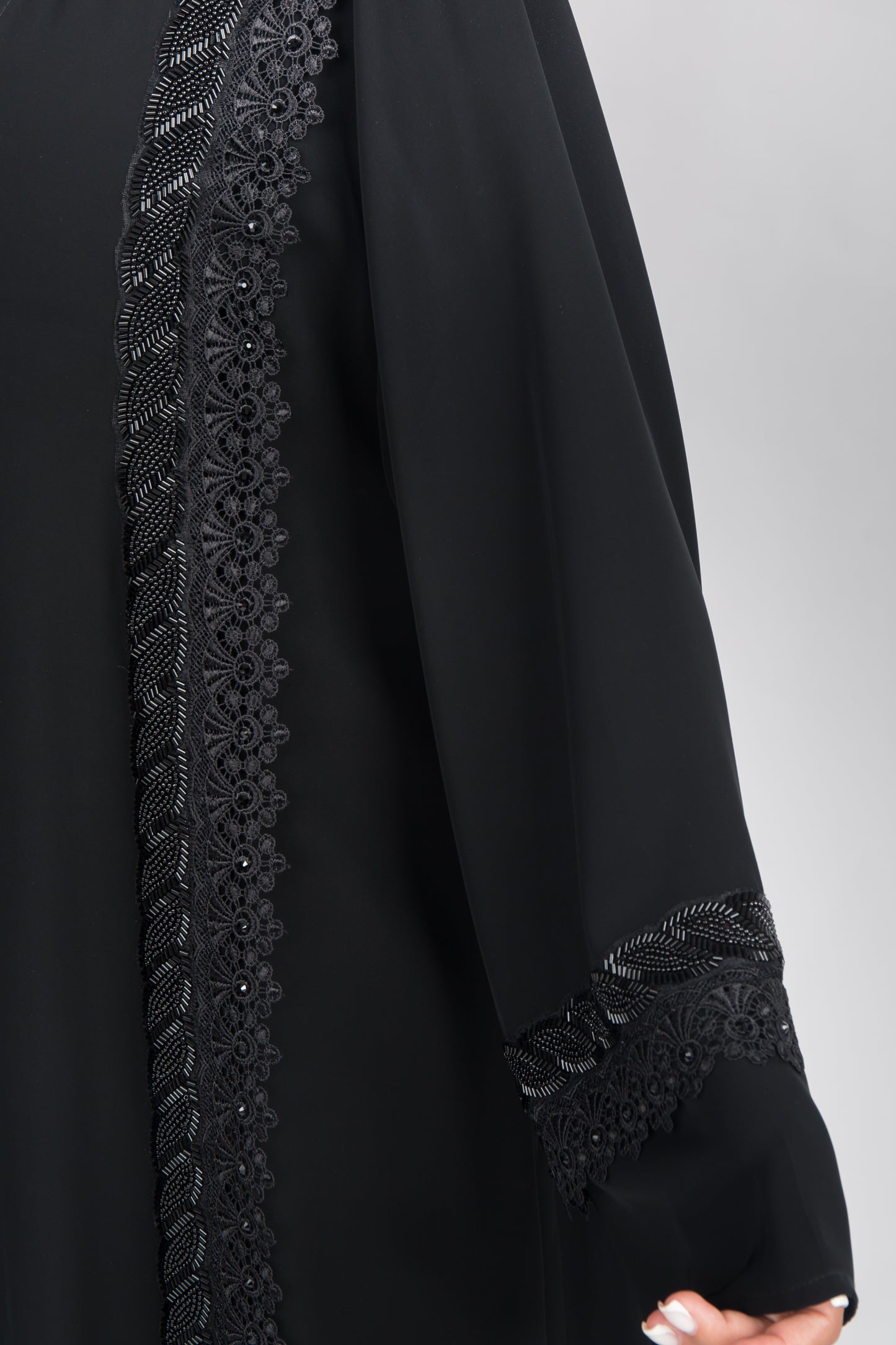 Embroidered Abaya | AF-50039-ABY-E