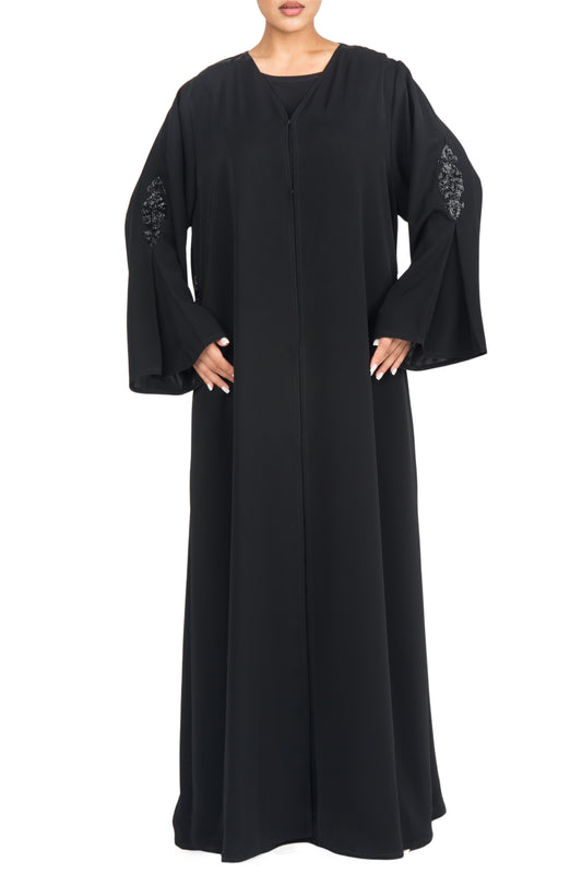 Embroidered Abaya | AF-50045-ABY-E