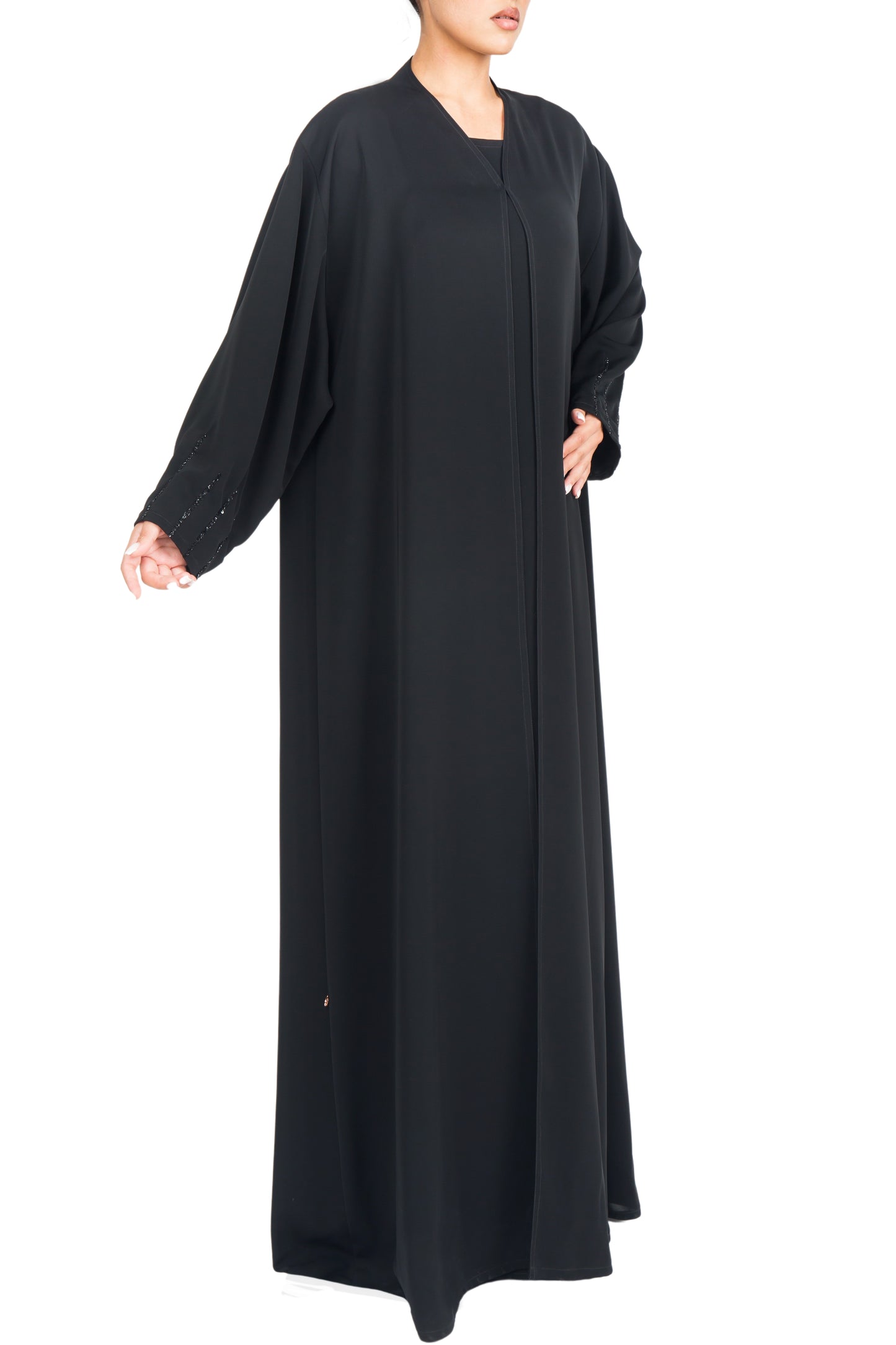 Embroidered Abaya | AF-50046-ABY-E