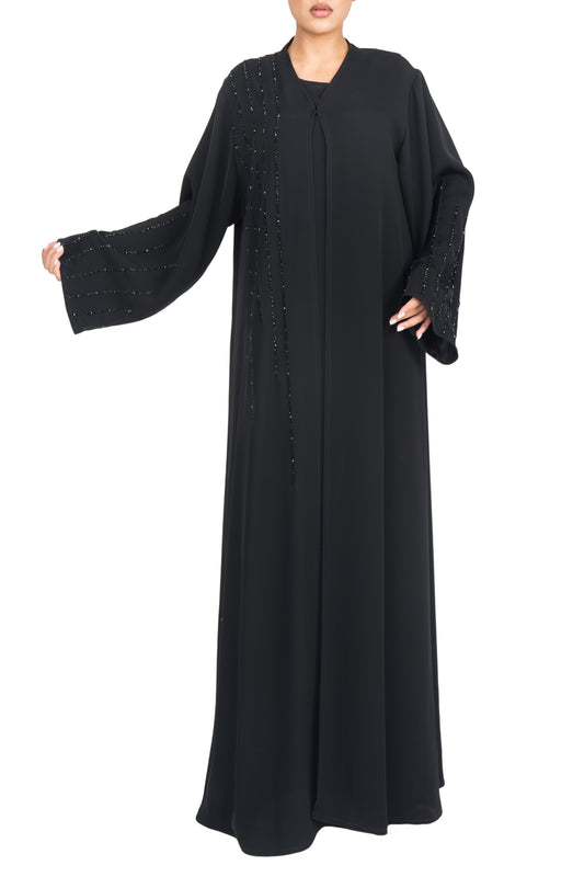 Embroidered Abaya | AF-50047-ABY-E