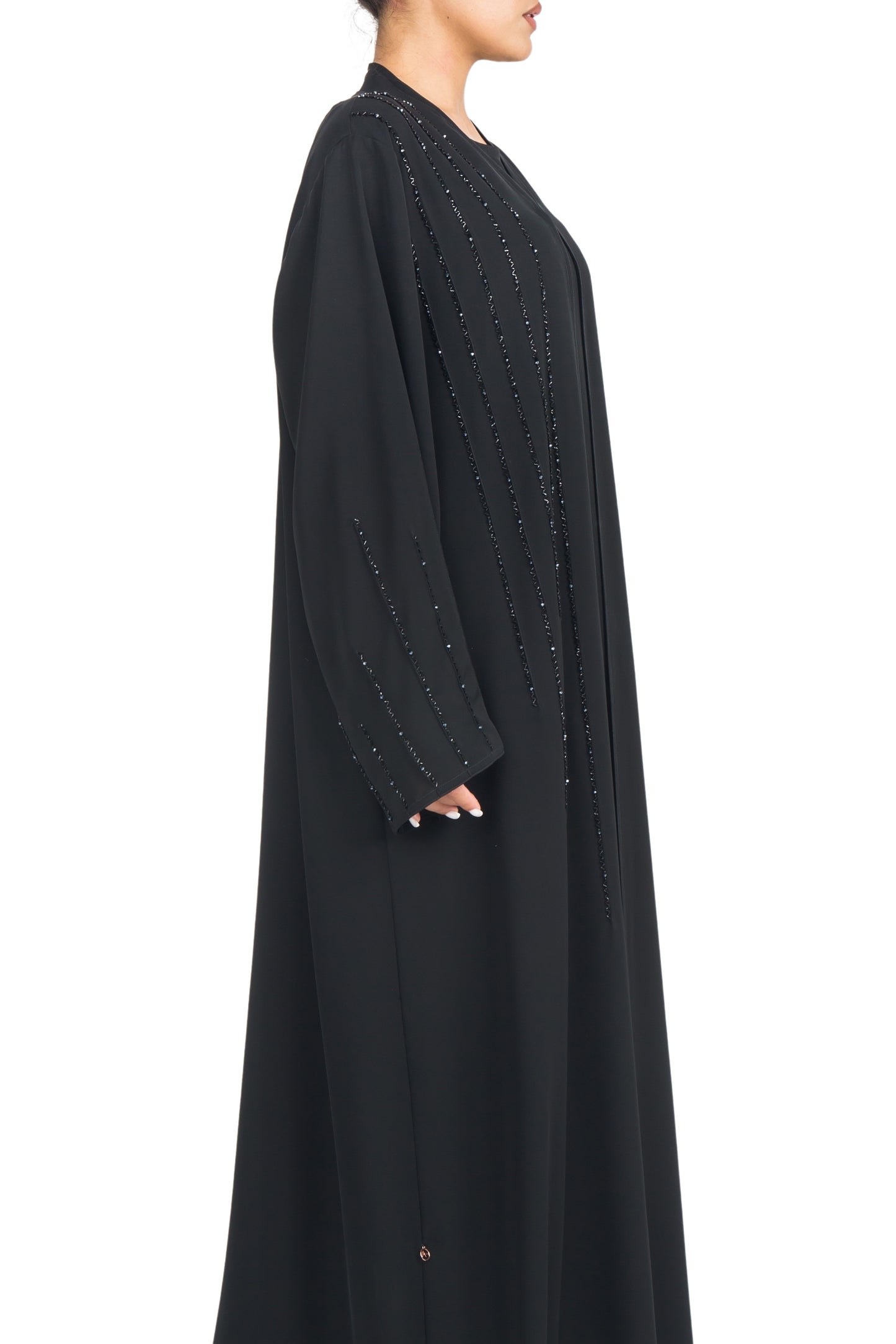 Embroidered Abaya | AF-50047-ABY-E