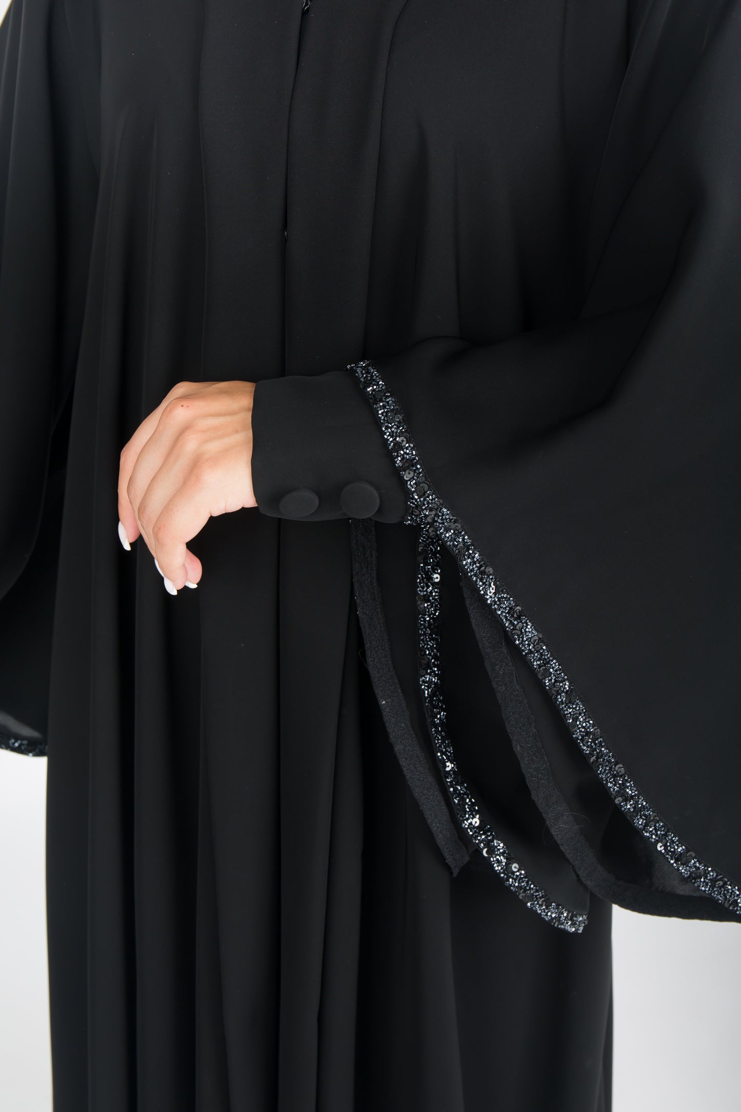 Embroidered Abaya | AF-50052-ABY-E