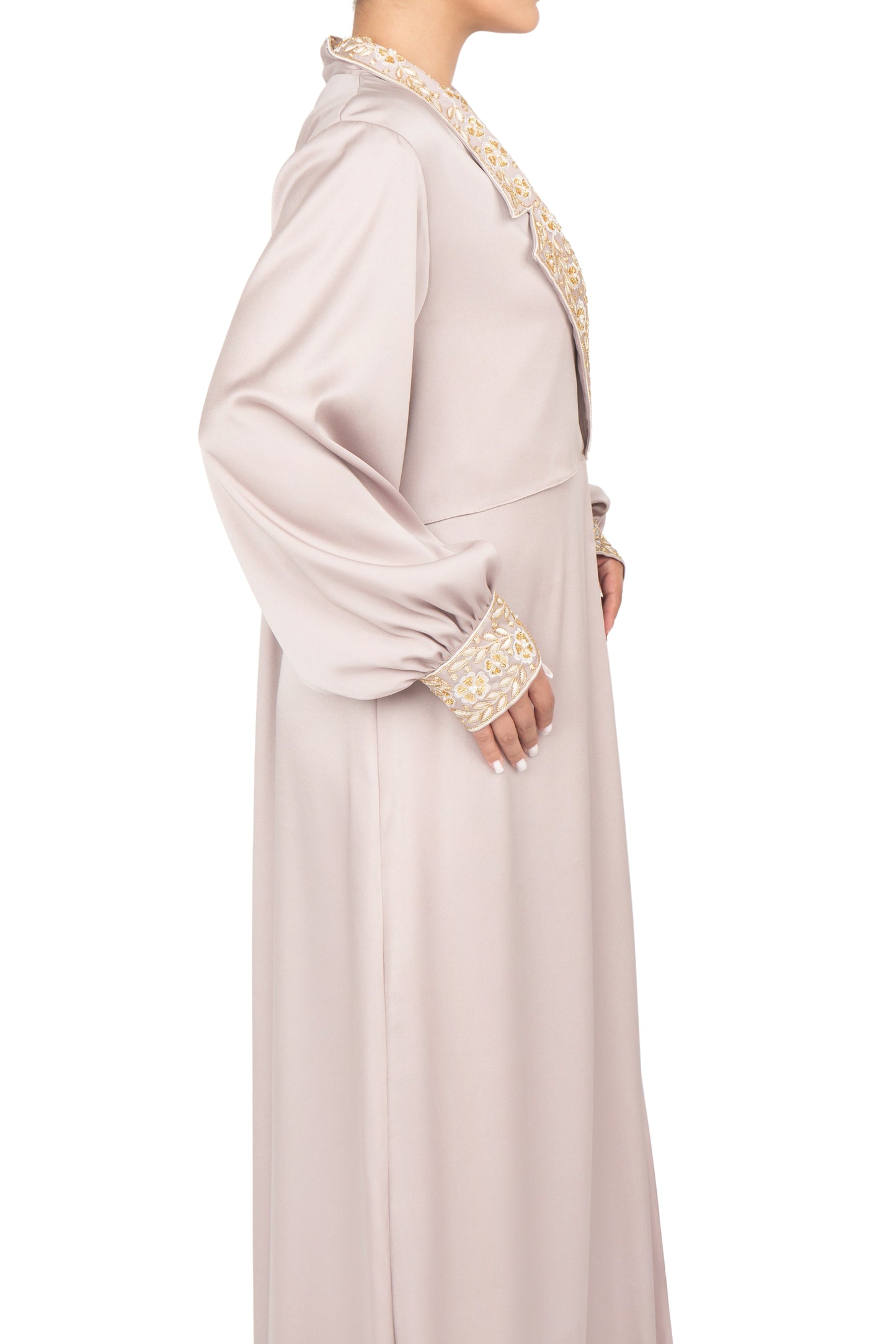 Embroidered Abaya | AF-50056-ABY-E