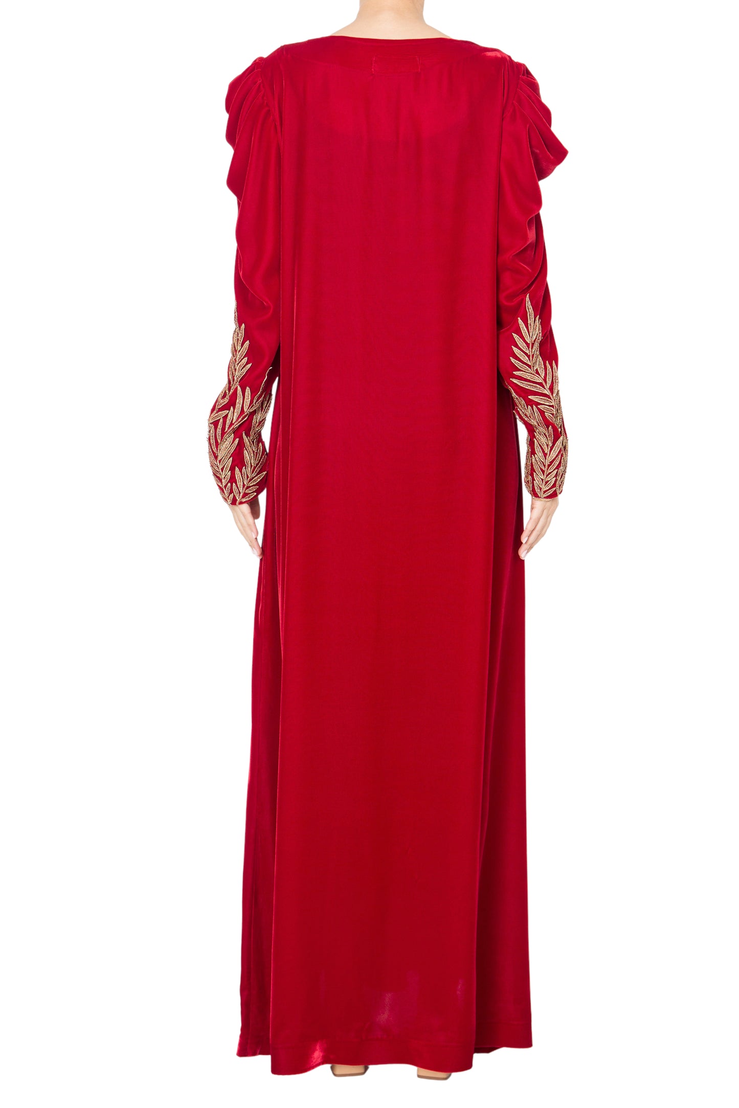 Velvet Silk Dress | AF-5007-VS