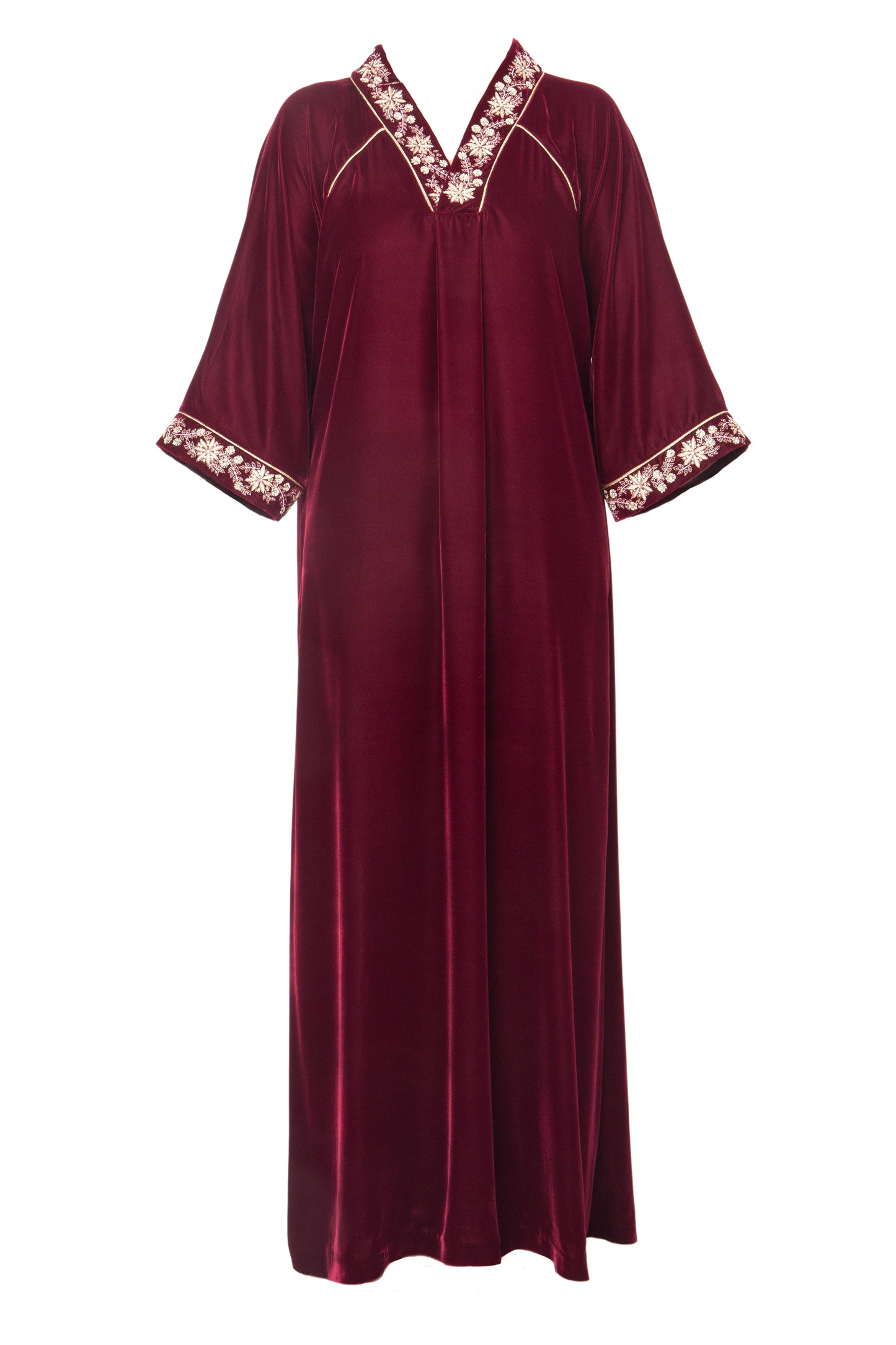 Velvet Silk Dress | AF-5008-VS