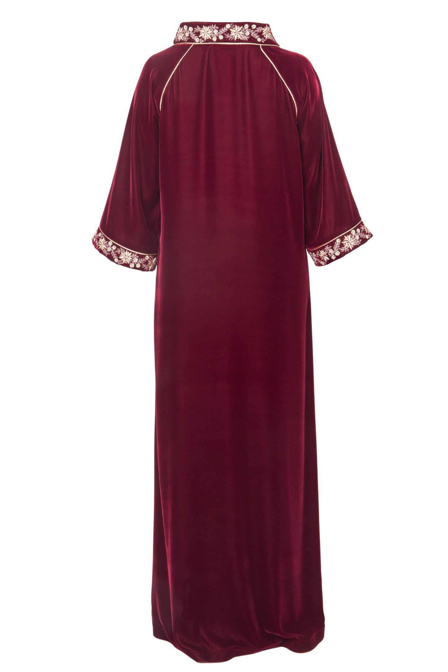 Velvet Silk Dress | AF-5008-VS