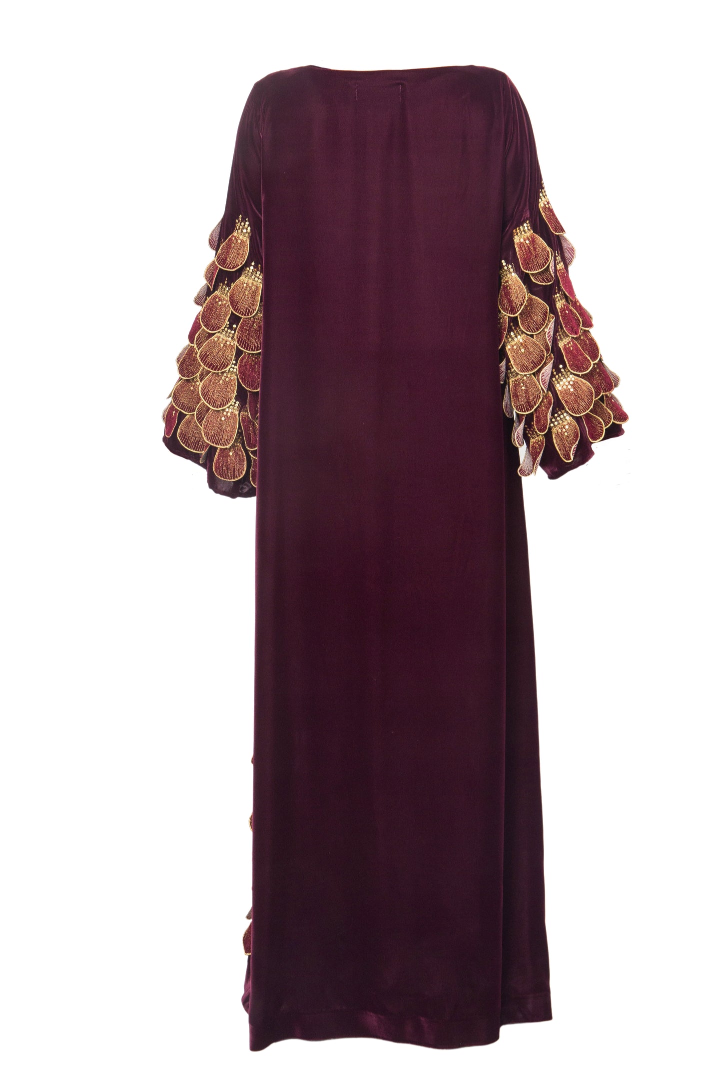 Velvet Silk Dress | AF-5009-VS