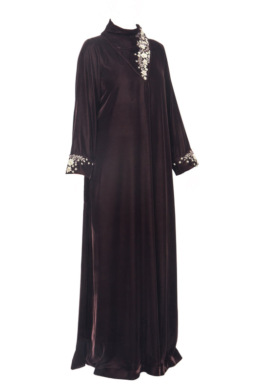 Velvet Silk Dress | AF-5011-VS