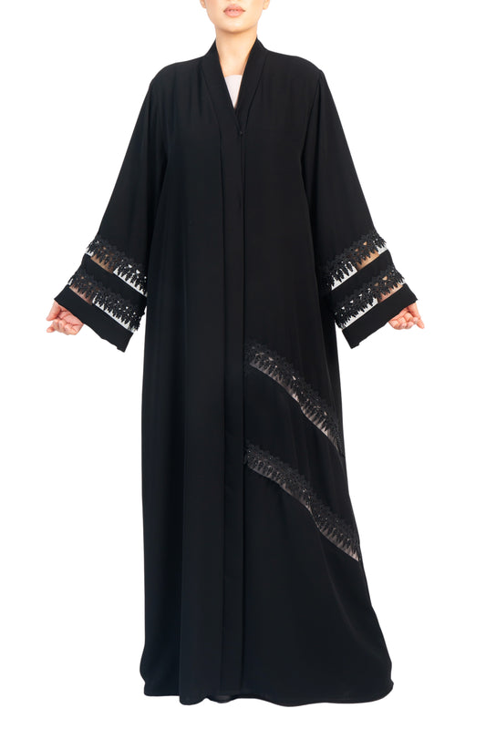 Embroidered Abaya | AF-51010-ABY-E