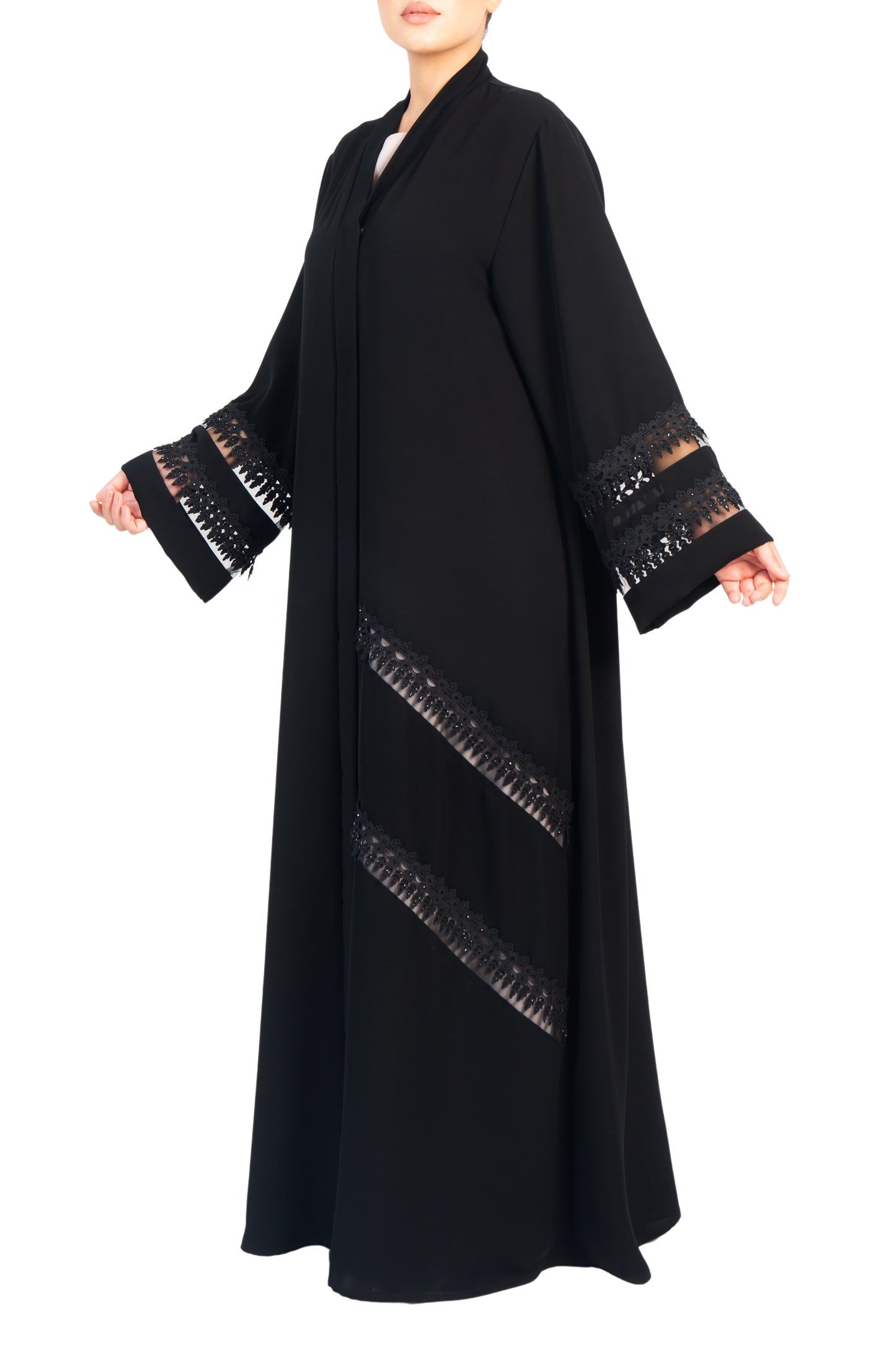 Embroidered Abaya | AF-51010-ABY-E