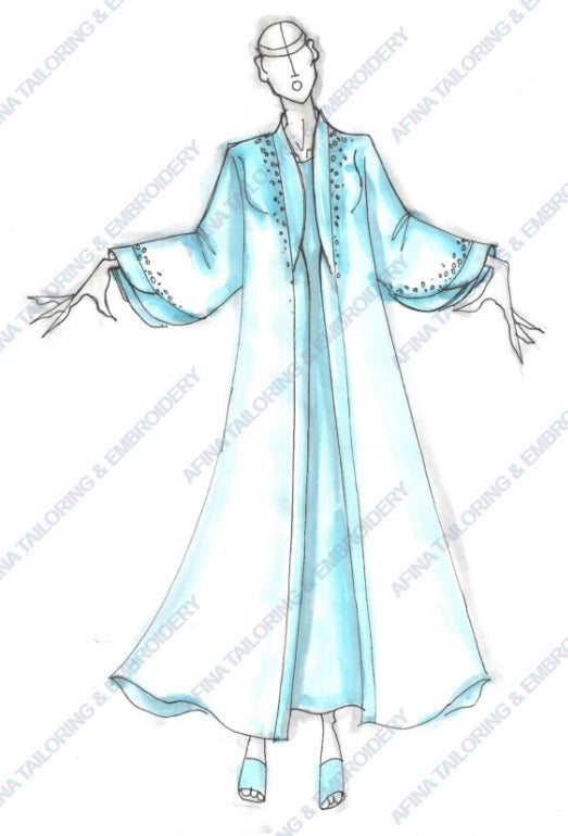 Daily Abaya | AF-51012-ABY-D