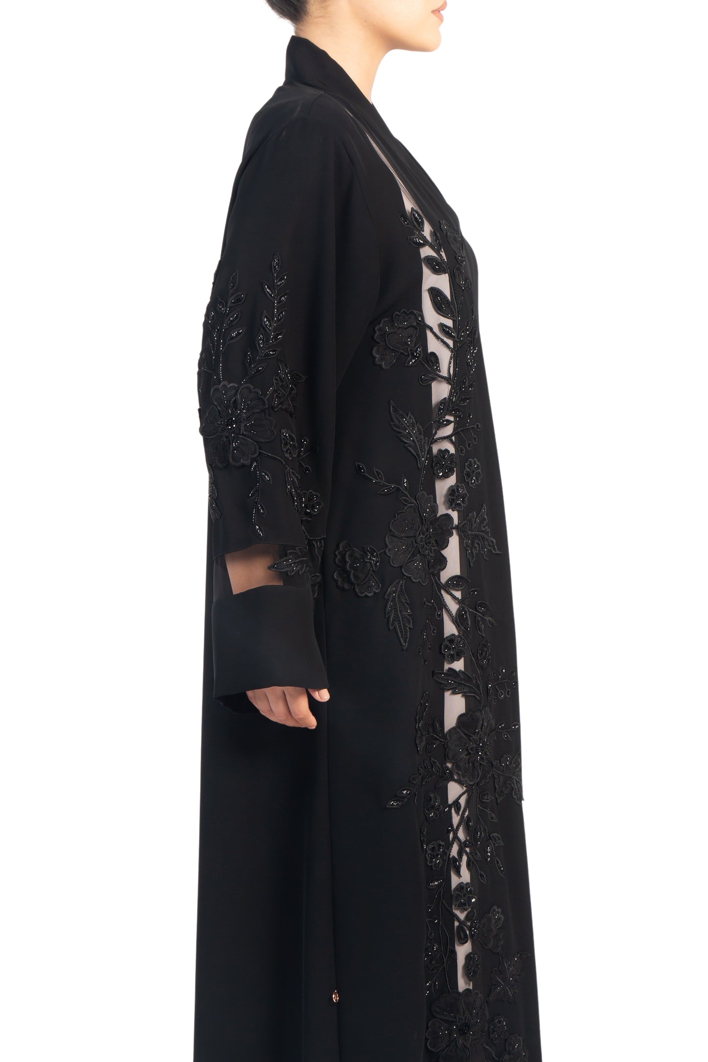 Embroidered Abaya | AF-51015-ABY-E