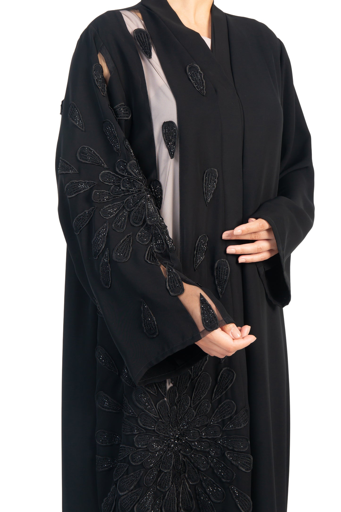 Embroidered Abaya | AF-51016-ABY-E