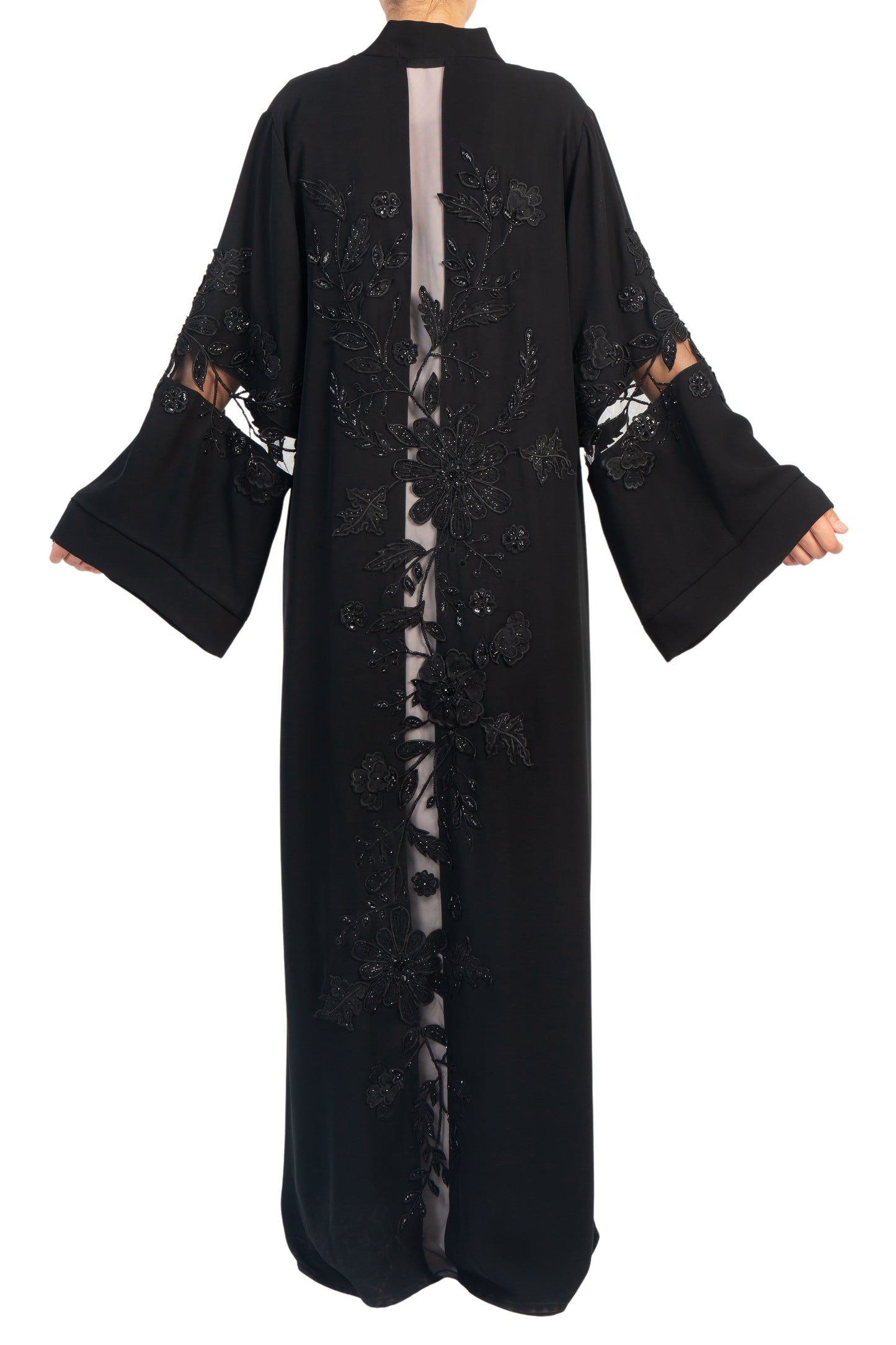 Embroidered Abaya | AF-51017-ABY-E