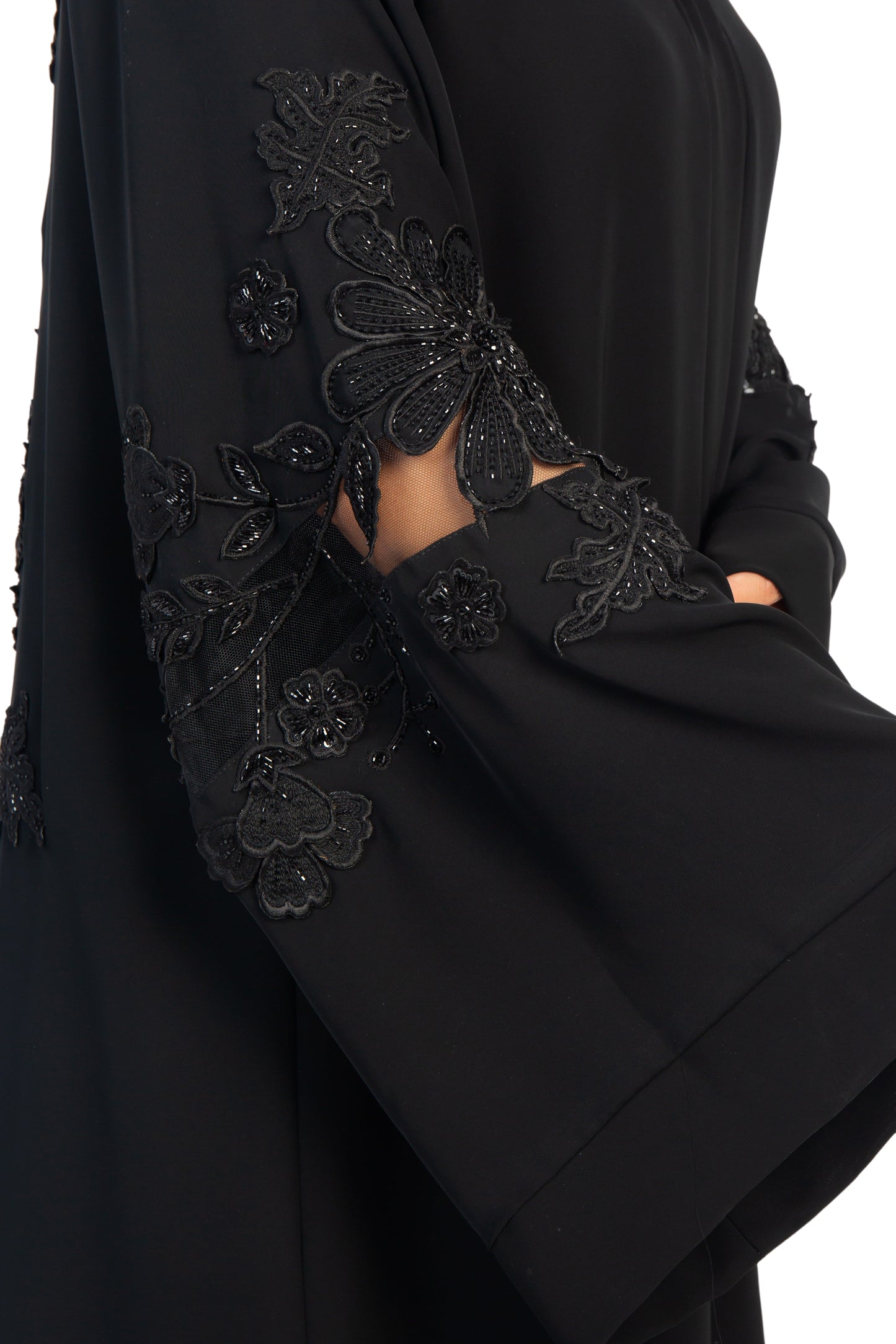 Embroidered Abaya | AF-51017-ABY-E