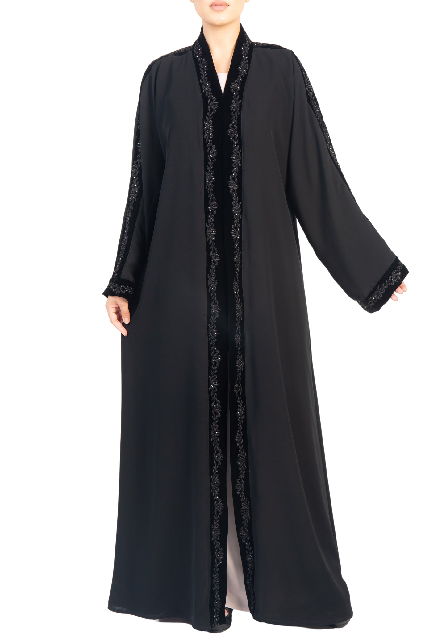 Embroidered Abaya | AF-51019-ABY-E