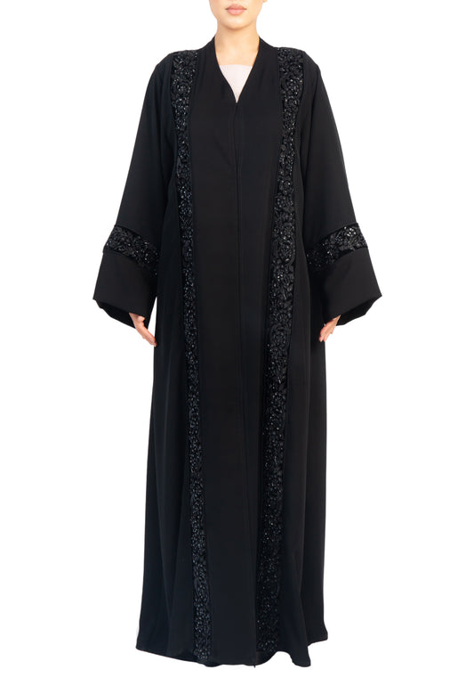 Embroidered Abaya | AF-51023-ABY-E