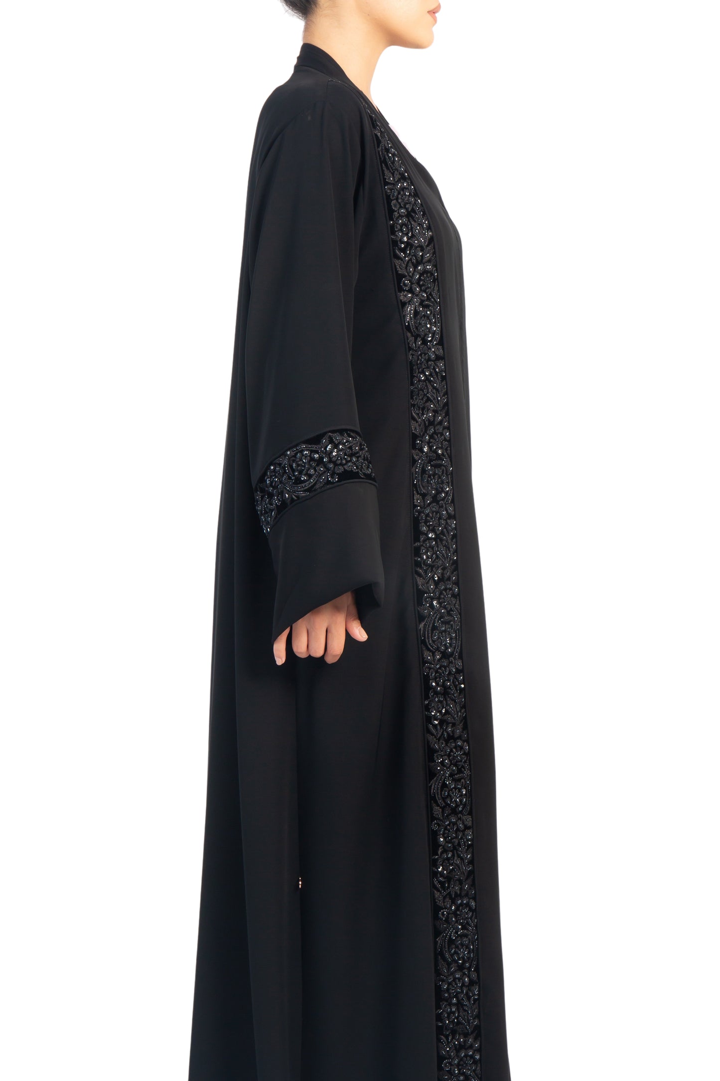 Embroidered Abaya | AF-51023-ABY-E