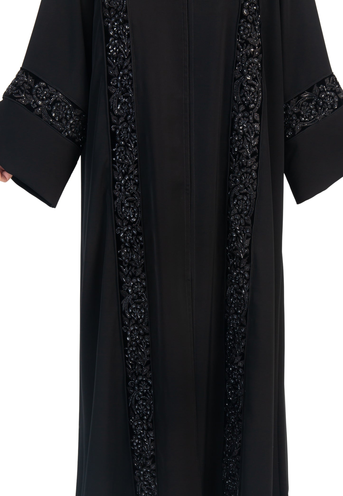 Embroidered Abaya | AF-51023-ABY-E